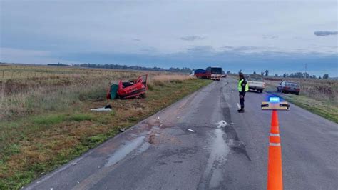 Trágico choque sobre la Ruta 51 con un saldo fatal de tres muertos La