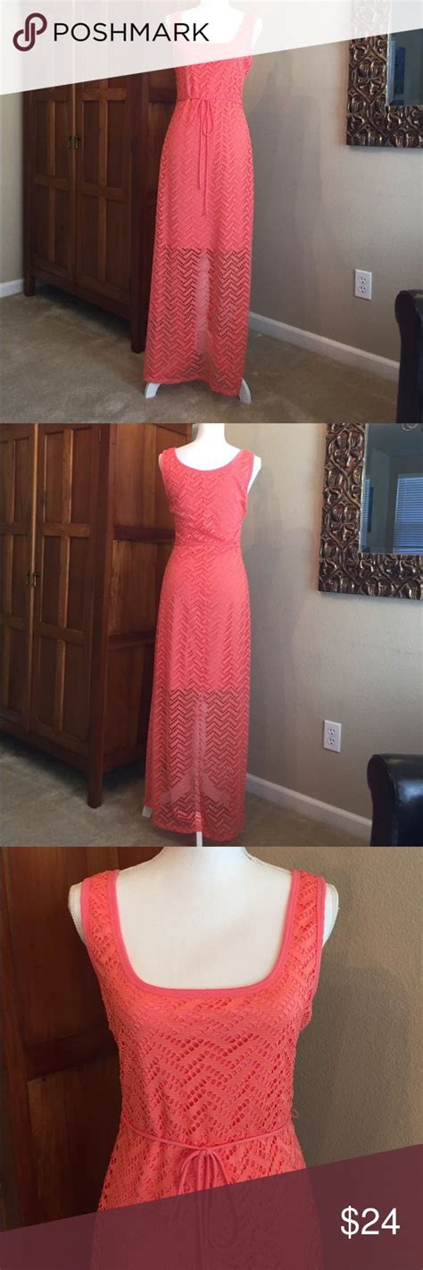 Sassy Salmon colored dress! | Salmon color dress, Dress, Dress barn dresses