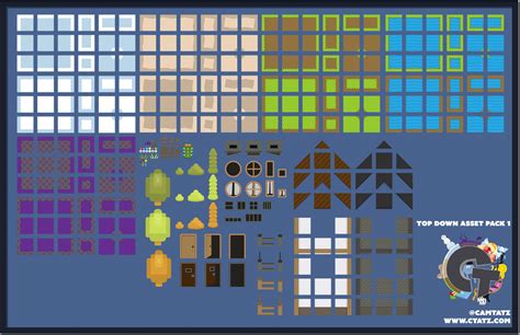 Top Down Asset Pack 1 [ctatz]