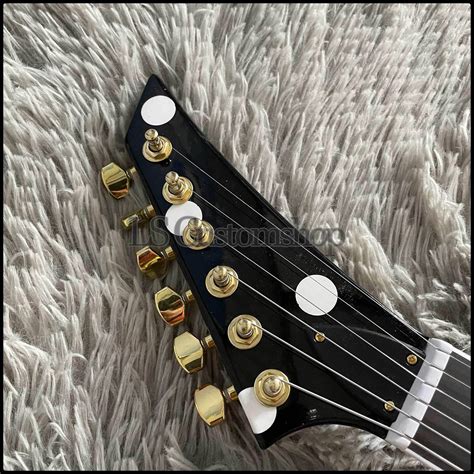 Custom Shop Randy Rhoads V Electric Guitar Rr 1 5 Polka Dot Bowtie With Tremolo Ebay