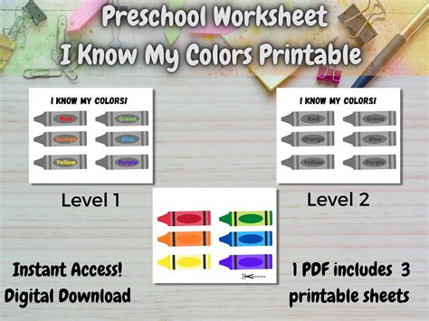 Free I Know My Colors Worksheet Download Free I Know My Colors Worksheet Png Images Free