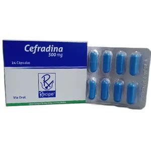 Cefradina Mg Bl Ster X Capsulas Comercializadora Jeicar