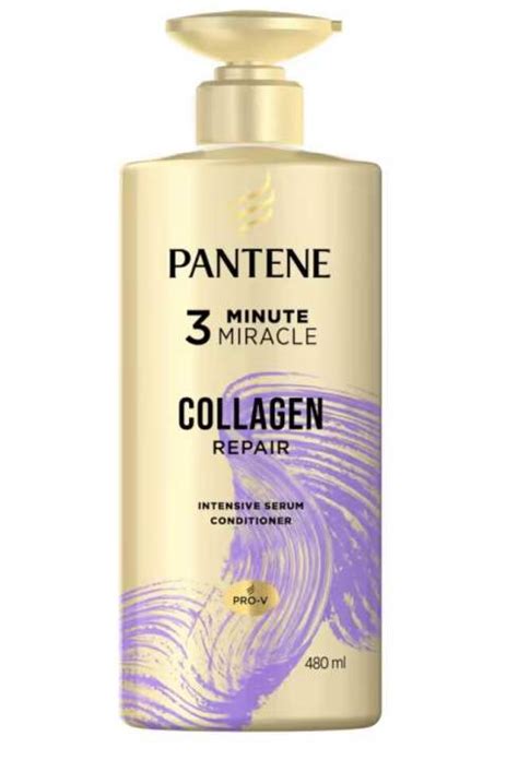 Pantene 3 Minute Miracle Collagen Repair Intensive Serum Conditioner 480ml Lazada Ph