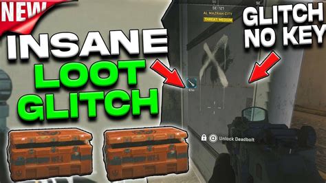 NEW DMZ INSANE LOOT GLITCH DMZ GLITCH THROUGH ANY LOCKED DOOR WITH