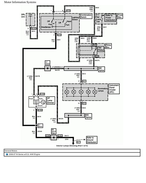 General Motors Truck W Series L Hk Engine Wiring Diagrams