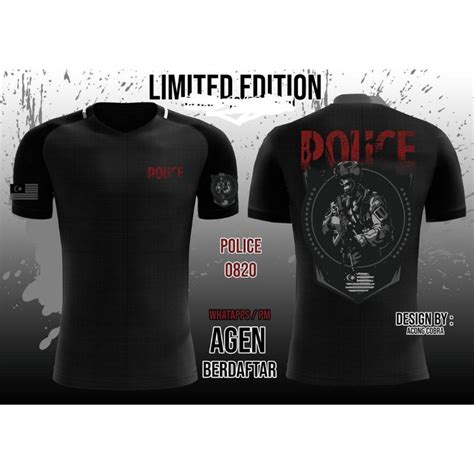 Baju Polis Limited Edition Shopee Malaysia