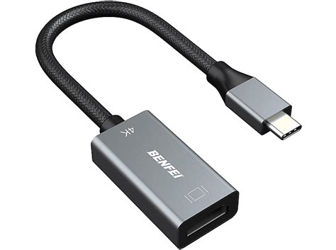 BENFEI USB C Auf HDMI Adapter Kabel Grau MediaMarkt