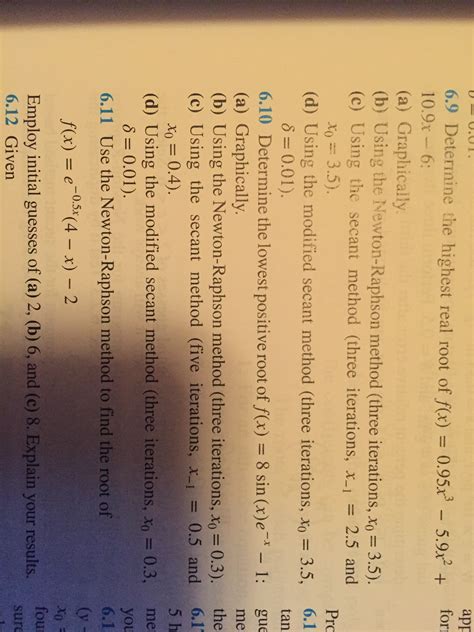 Answered 69 Determine The Highest Root Of Bartleby