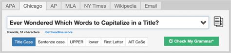 Ever Wondered Which Words To Capitalize In A Title Use Capitalize My Title Ntiva S Help Center