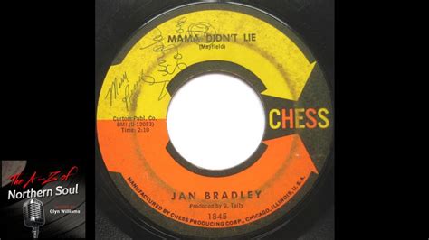 Jan Bradley Mama Didnt Lie Youtube