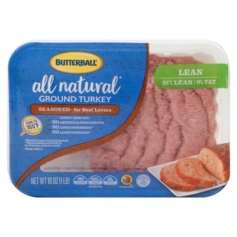 Save On Butterball Ground Turkey All Natural Fresh Order Online Delivery Food Lion