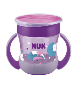 Nuk Mini Magic Cup Night Kubek Do Nauki Picia Z Ustnikiem M