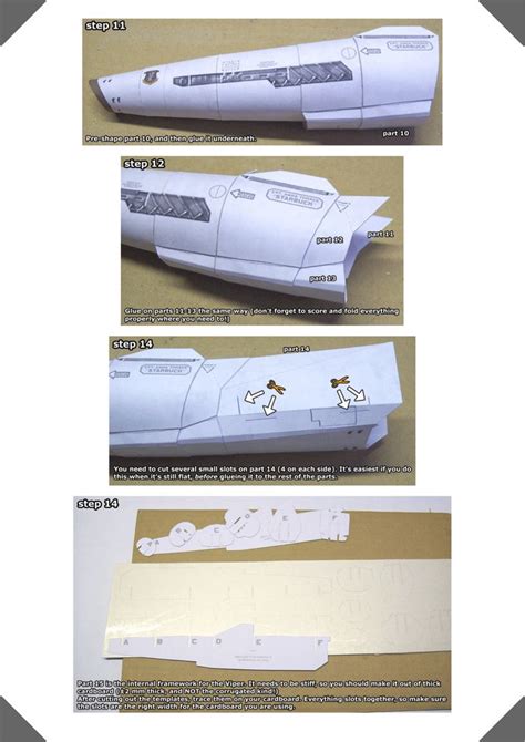 Viper Mark Ii Instructions Sheet Ninjatoes Maquetas Star