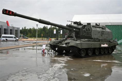 152-мм дивизионная самоходная гаубица 2С19 "Мста-С" (объект 316, M1990 ...