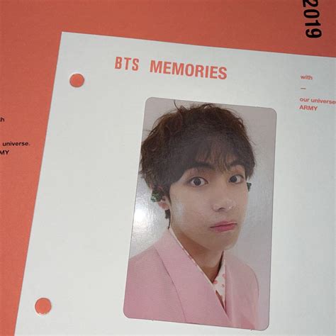 BTS 公式 memories 2019 Blu ray トレカ テヒョン blog knak jp