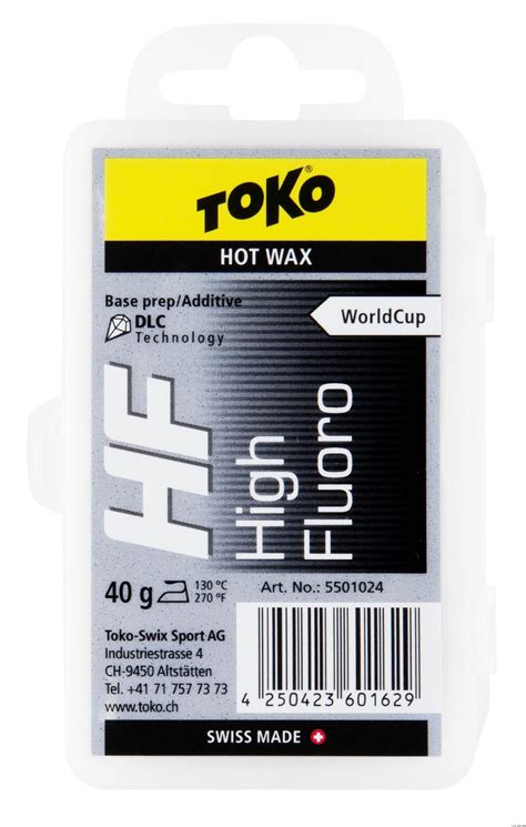 TOKO HF Hot Wax Base Prep Additive G Base Waxes Varuste Net English