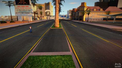 Novas Texturas De Estrada Em Las Venturas Para Gta San Andreas