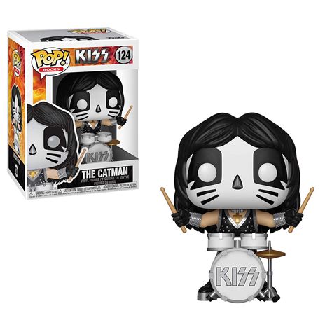 Funko KISS Funko POP Rocks The Catman Vinyl Figure Version 2 - ToyWiz