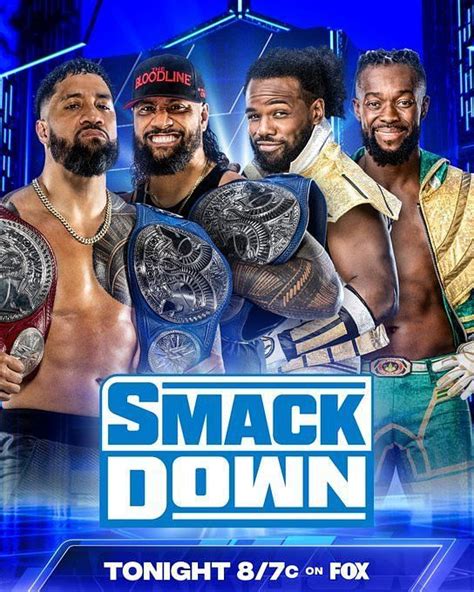 WWE announces that major championship match will open SmackDown