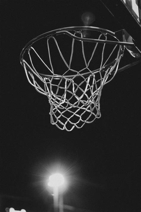 gray basketball ring basketball ring #bw #net #basketball #5K #wallpaper #hdwallpaper #desktop ...