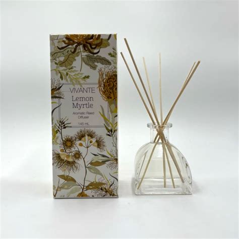 Lemon Myrtle Vivante Australiana Reed Diffuser 145mL Wholesale