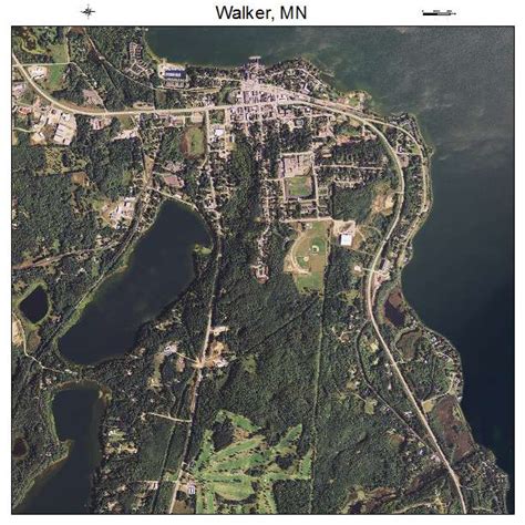 Aerial Photography Map of Walker, MN Minnesota