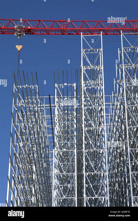 Construction Of A Logistic Center Stock Photo - Alamy