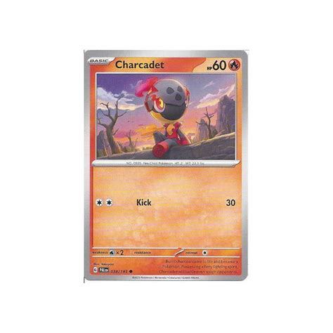 Pokemon Trading Card Game 038 193 Charcadet Common Card SV 02