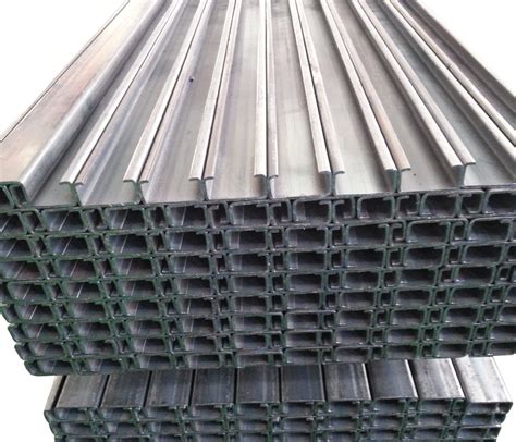 Hot Dip Galvanized C Channel Steel Perforated C Channel C Purlin Csteel