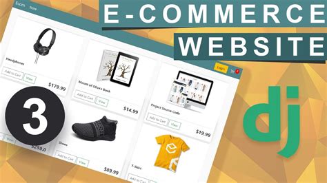 Django Ecommerce Website Add To Cart Functionality Part 3 Youtube