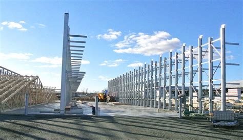 Cantilever Racking With Roof Cantilever Supported Roofs