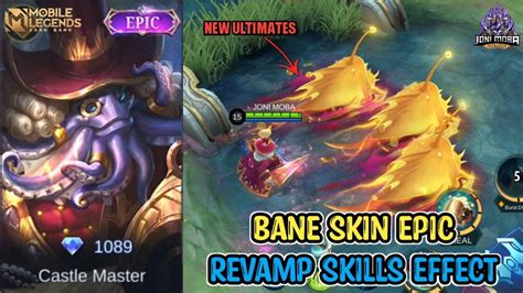 Revamp Bane Epic Skin Castle Master Skills Effect Gameplay Mobile