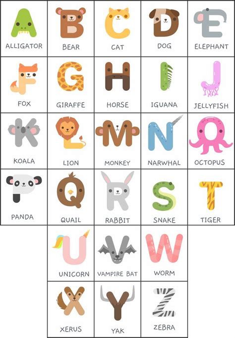 Alphafriends Printable Letter Sound Chart Alphabet Chart Printable