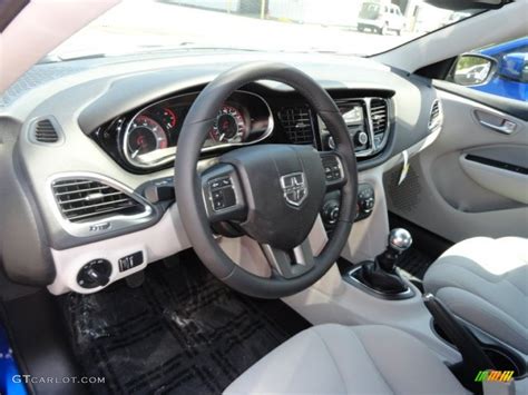 Black/Light Diesel Gray Interior 2013 Dodge Dart SXT Photo #69394931 ...