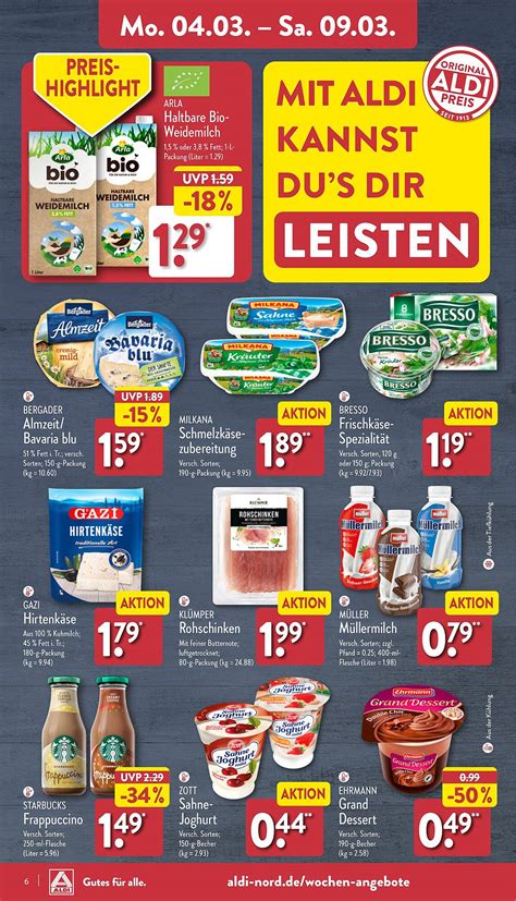 Aldi Nord Prospekt Marsch Wprospekte