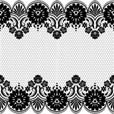 Seamless White Floral Lace Pattern Vector Art At Vecteezy