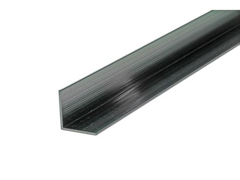 Arcansas Cornière 1m 20x20 Mm Aluminium Brillant Anodisé Hubo