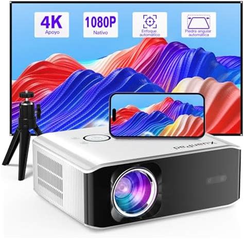 BIGVIEW Proyector 4k Portátil Proyector 1080p Full HD Soporte 8K con