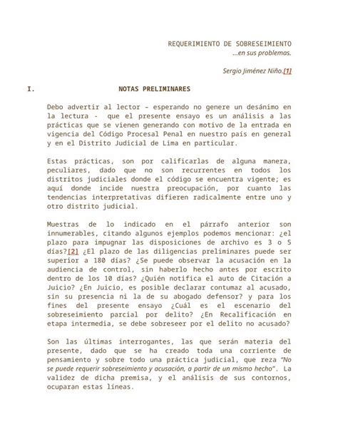 DOCX Requerimiento De Sobreseimiento DOKUMEN TIPS