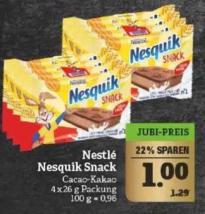 Nestlé Nesquik Snack Angebot bei Marktkauf 1Prospekte de