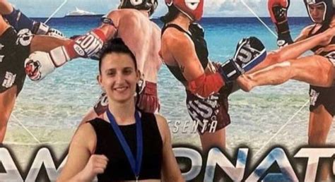 Kickboxing L Abruzzese Sonia Fracassi Campionessa Italiana Nella