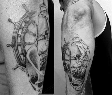 Skull Ship Tattoo By Tribalogy On Deviantart