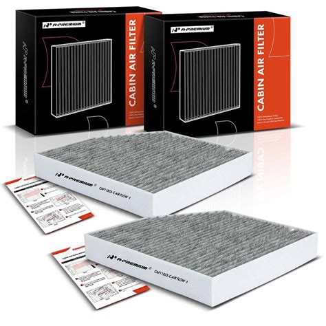 Pcs Activated Carbon Cabin Air Filter For Mercedes Benz W S