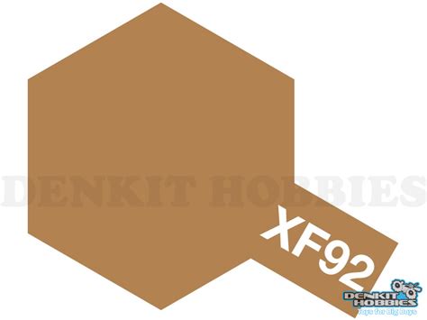 XF 92 YELLOW BROWN MINI ACRYLIC PAINT 10ML TAMIYA Denkit Hobbies