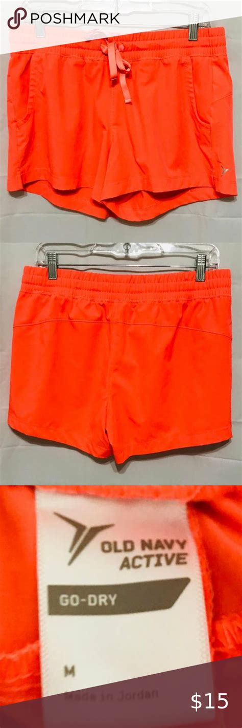 Old Navy Active Go Dry Shorts In 2020 Old Navy Shorts Gym Shorts Womens