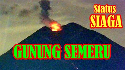 SEMERU LIVE Status Level III SIAGA SEMERU Hari Ini YouTube