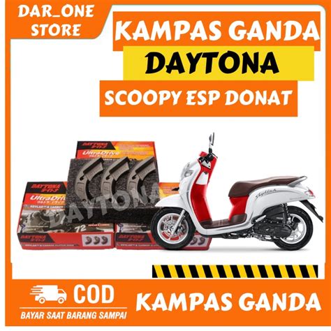 Jual Kampas Ganda Daytona Honda Scoopy Donat Ring K Original