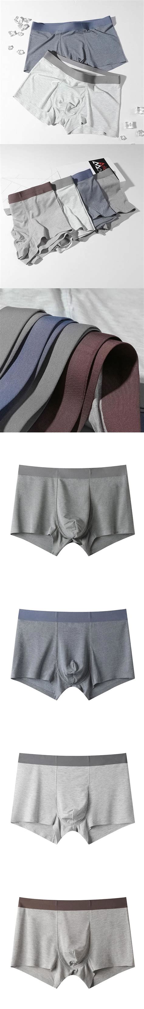 China Basic Underwear Seamless Mens Brief Bamboo Boxers Manufacturers