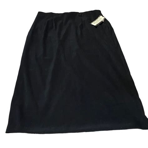 Apparenza Womens Spandex Stretch Black Moleskin Skirt Ebay