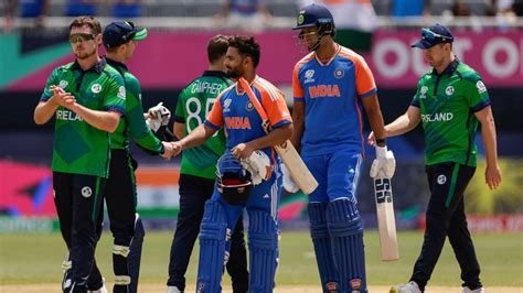 Ind Vs Ire Highlights Icc T20 World Cup 2024 India Beat Ireland By Eight Wickets In Ny